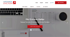 Desktop Screenshot of nationwideeviction.com